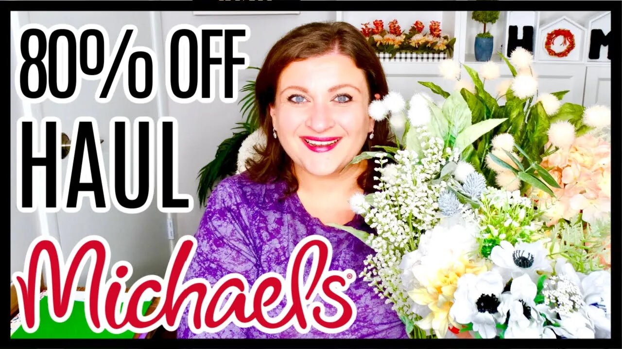 MICHAELS CLEARANCE HAUL | MICHAELS SALE HAUL | MICHAELS CLEARANCE HAUL | 80%O FF HAUL CLEARANCE SALE