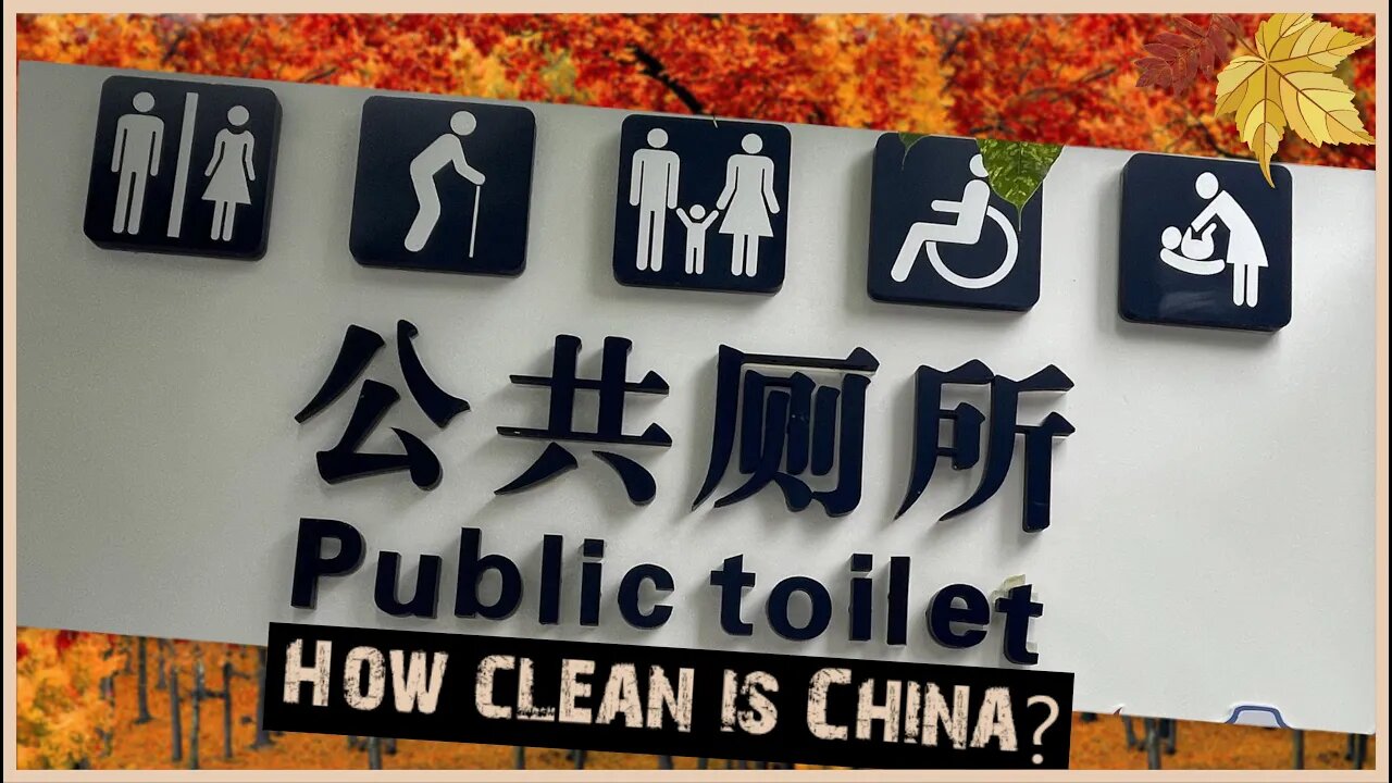 China's Public Toilets. Is china as dirty as you are lead to believe ?The answer may surprise you !