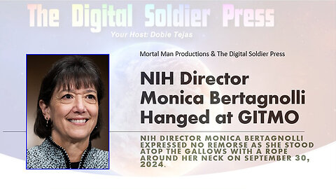 NIH Director Monica Bertagnolli Hanged at GITMO