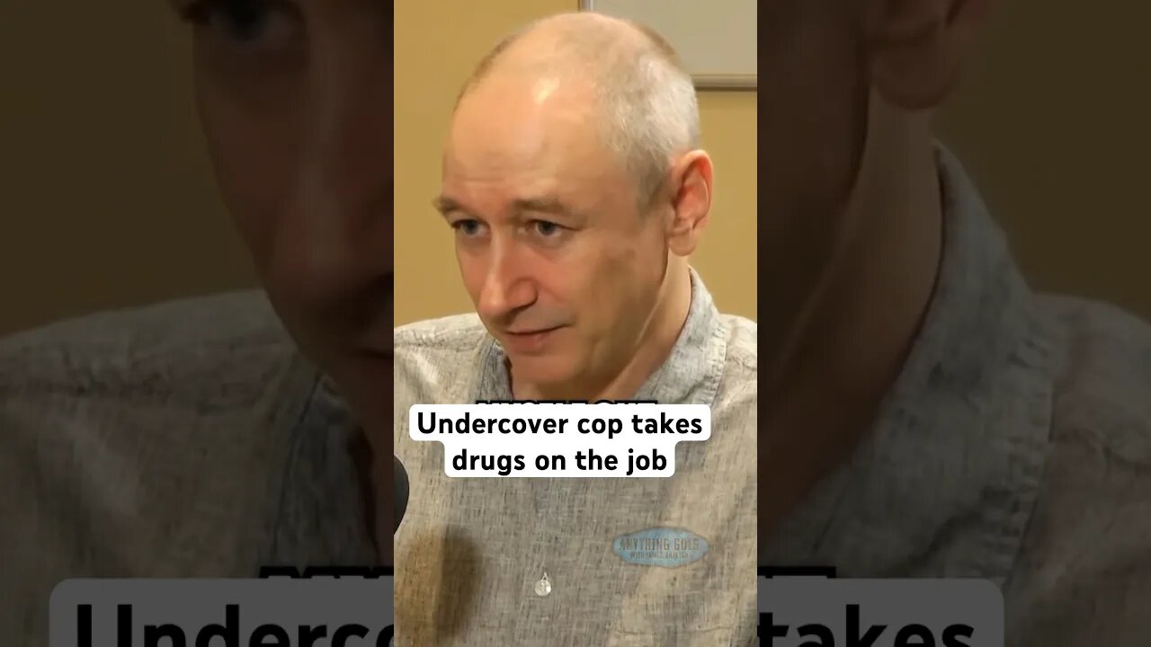 Undercover cop takes drugs on the job - Neil Woods