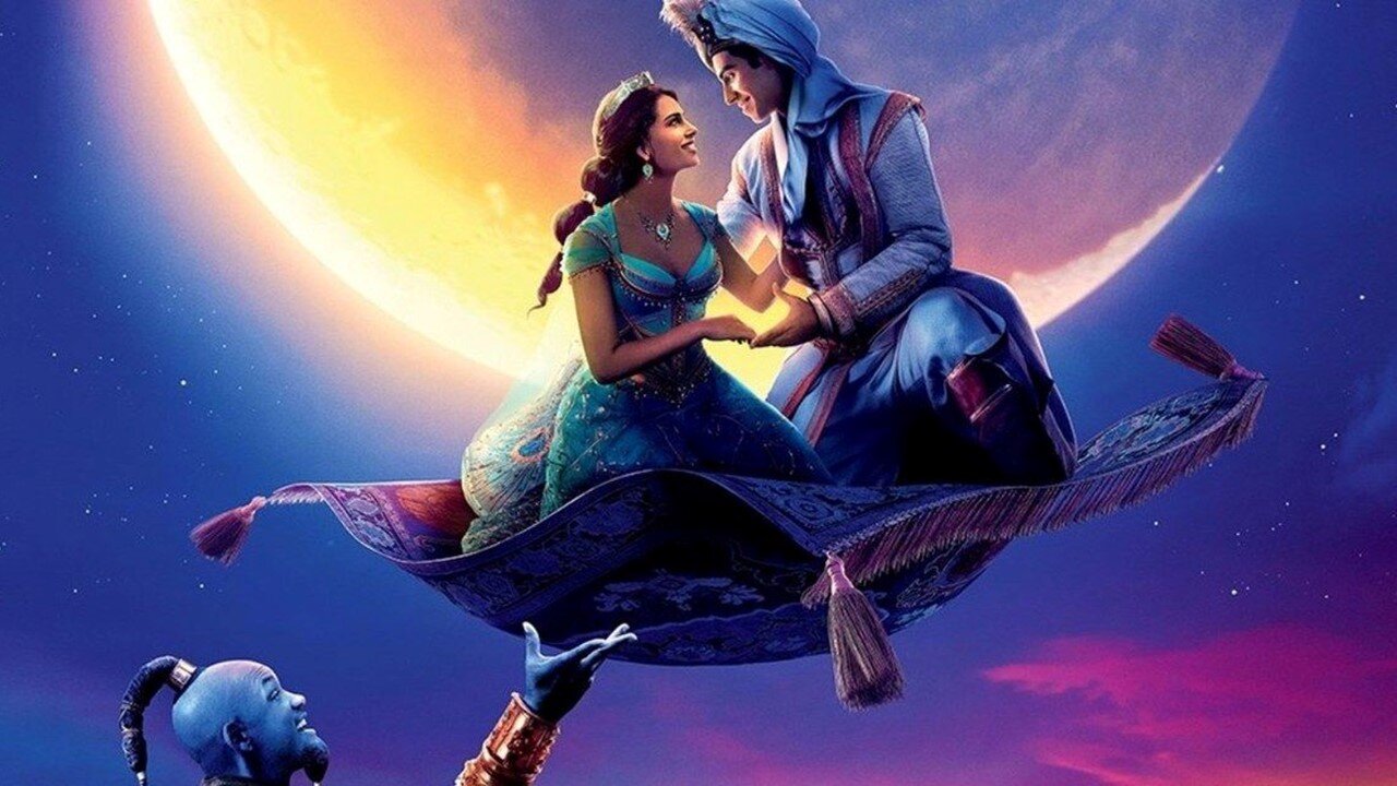 Mena Massoud, Naomi Scott - A Whole New World (from Aladdin) (Official Video)