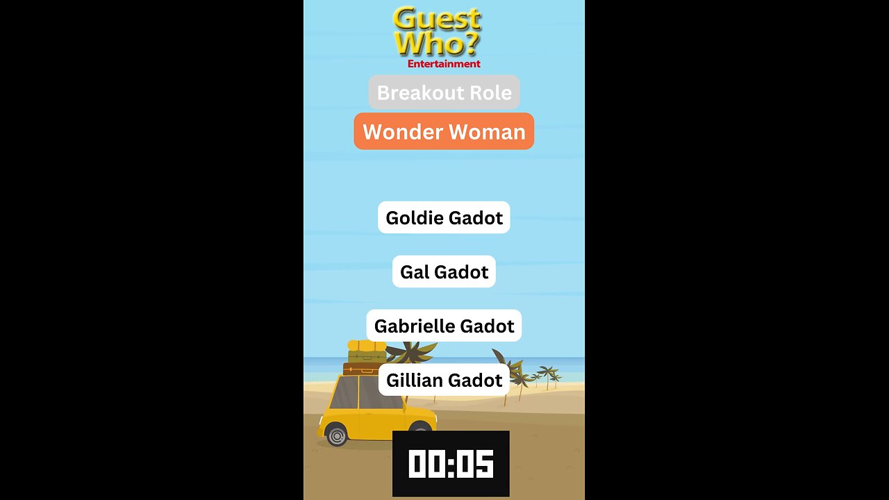 Guest This Actress #213 Like A Quick Quiz? | Wonder Woman