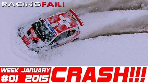 Racing and Rally Crash Compilation Week 1 January 2015 Special Jänner Rally