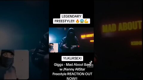 Giggs - Mad About Bars w/Kenny AllStar Freestyle REACTION OUT NOW #drillrap #rap