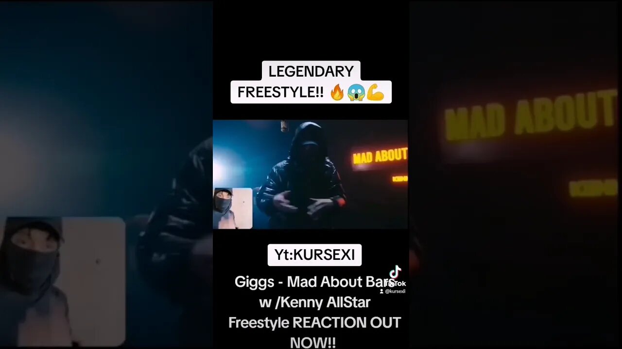 Giggs - Mad About Bars w/Kenny AllStar Freestyle REACTION OUT NOW #drillrap #rap