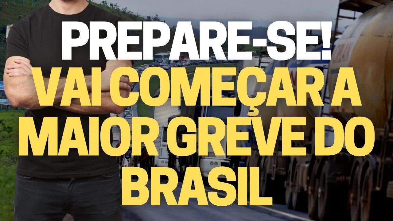 Greve dos Caminhoneiros do Brasil. Caos político e social.