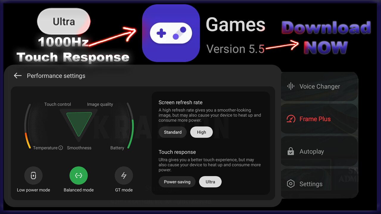 REALME GAMESPACE 5.5 UPDATE_ THE BEST GAMING EXPERIENCE EVER! #ultra #touchresponse #1000Hz #update