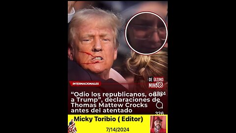 DECLARACIONES DE UN ANTI REPUBLICANO Y ANTI TRUMP