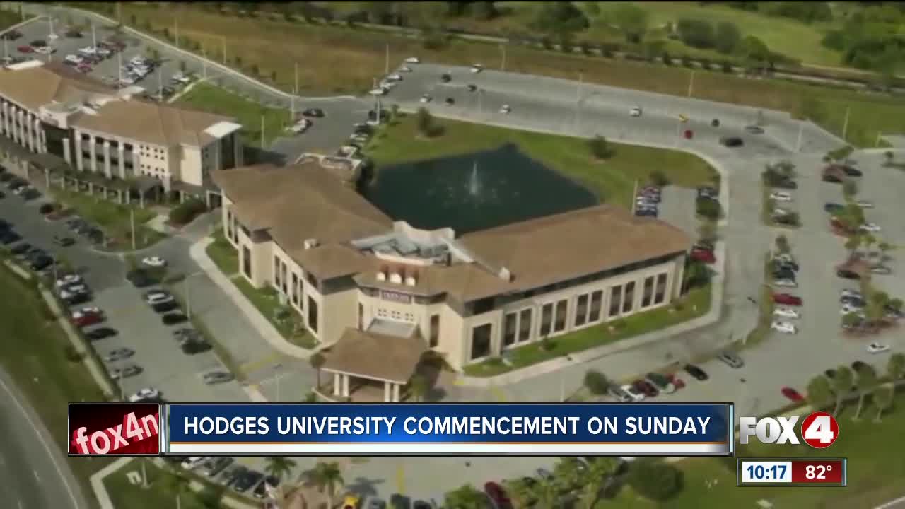 Hodges University hosting commencement on Sunday