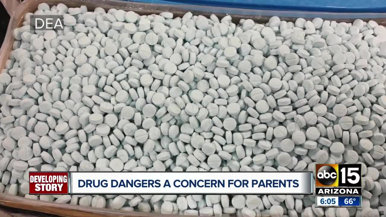 Drug dangers a concern for parents