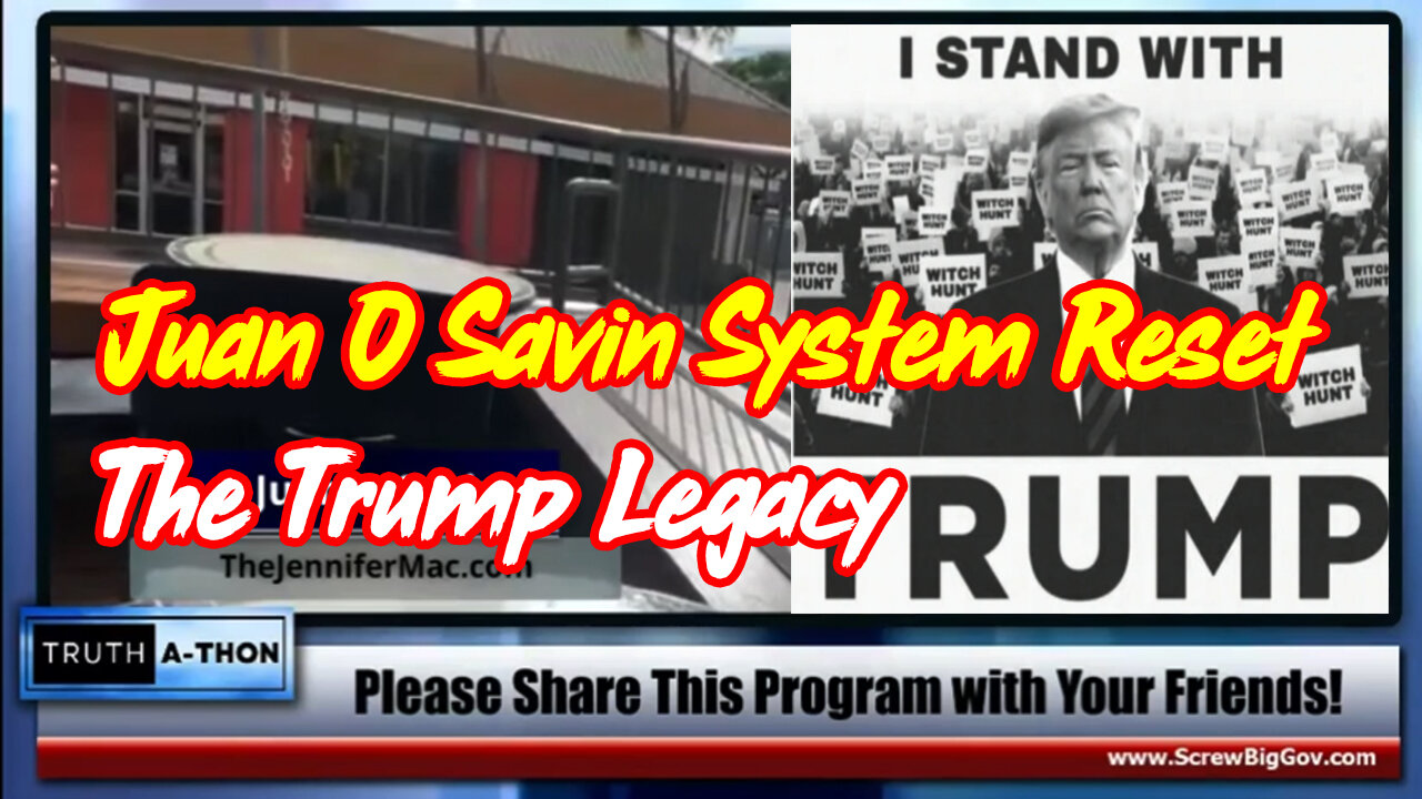 Juan O Savin System Reset - The Trump Legacy