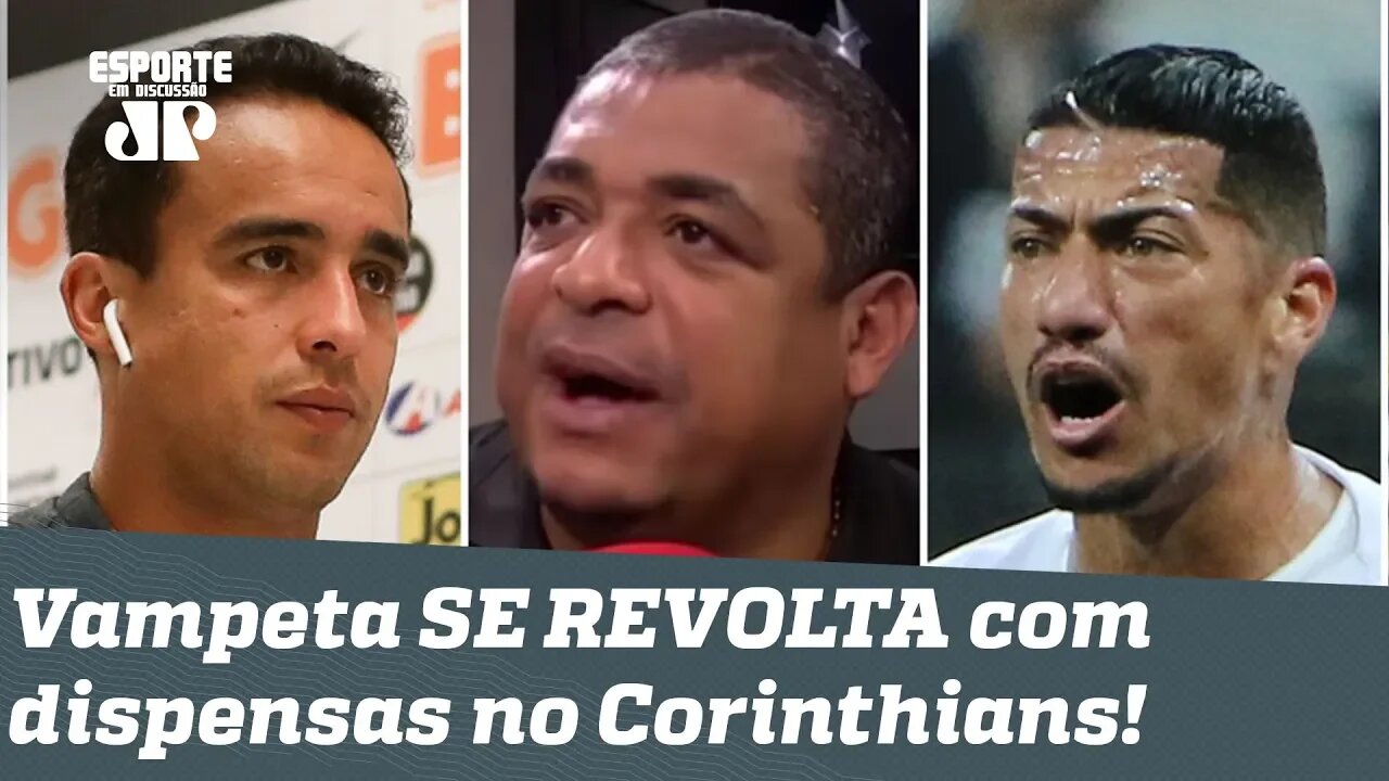 "Falta de RESPEITO!" Vampeta SE REVOLTA com dispensas de Jadson e Ralf do Corinthians!