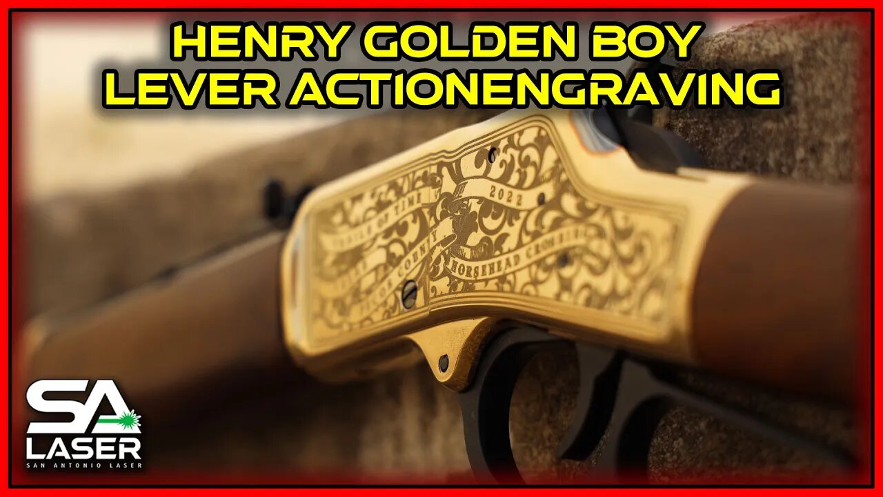 Henry Golden Boy lever action Engraving