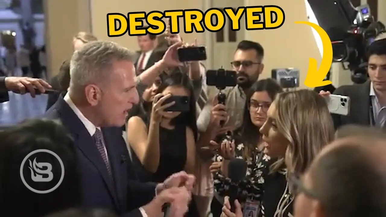 VIRAL: Kevin McCarthy WRECKS Nervous CNN Reporter Trying to Ask GOTCHA Question