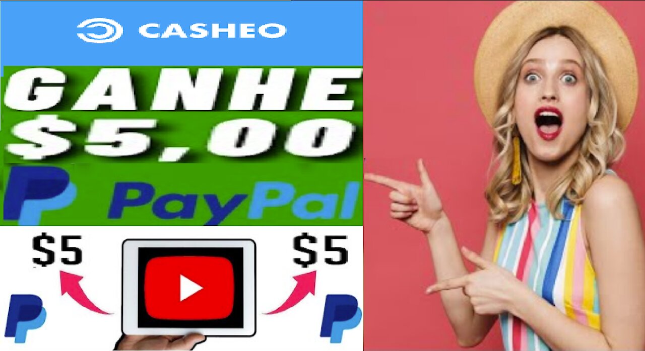 [ CashEO ] Como ganhar $1 a $5 assistindo vídeo | Respondendo Pesquisas | Paga PayPal | Home Office