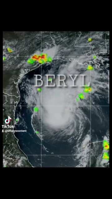 TEXAS, Hurricane BERYL eyewall approaching LANDFALL 🙏🏽