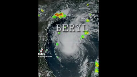 TEXAS, Hurricane BERYL eyewall approaching LANDFALL 🙏🏽