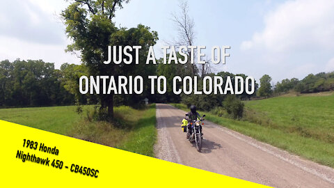 A Taste of Ontario to Colorado - "Mauls" (CB450SC) - Teaser (2018)
