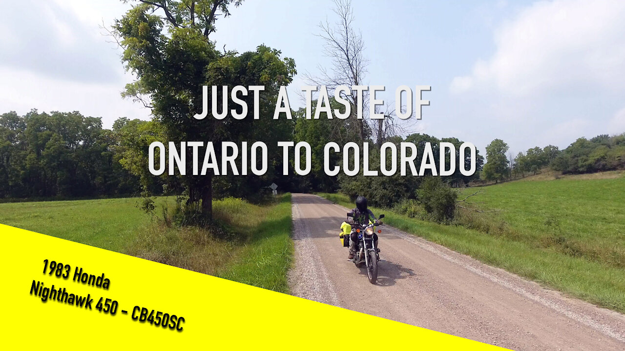 A Taste of Ontario to Colorado - "Mauls" (CB450SC) - Teaser (2018)