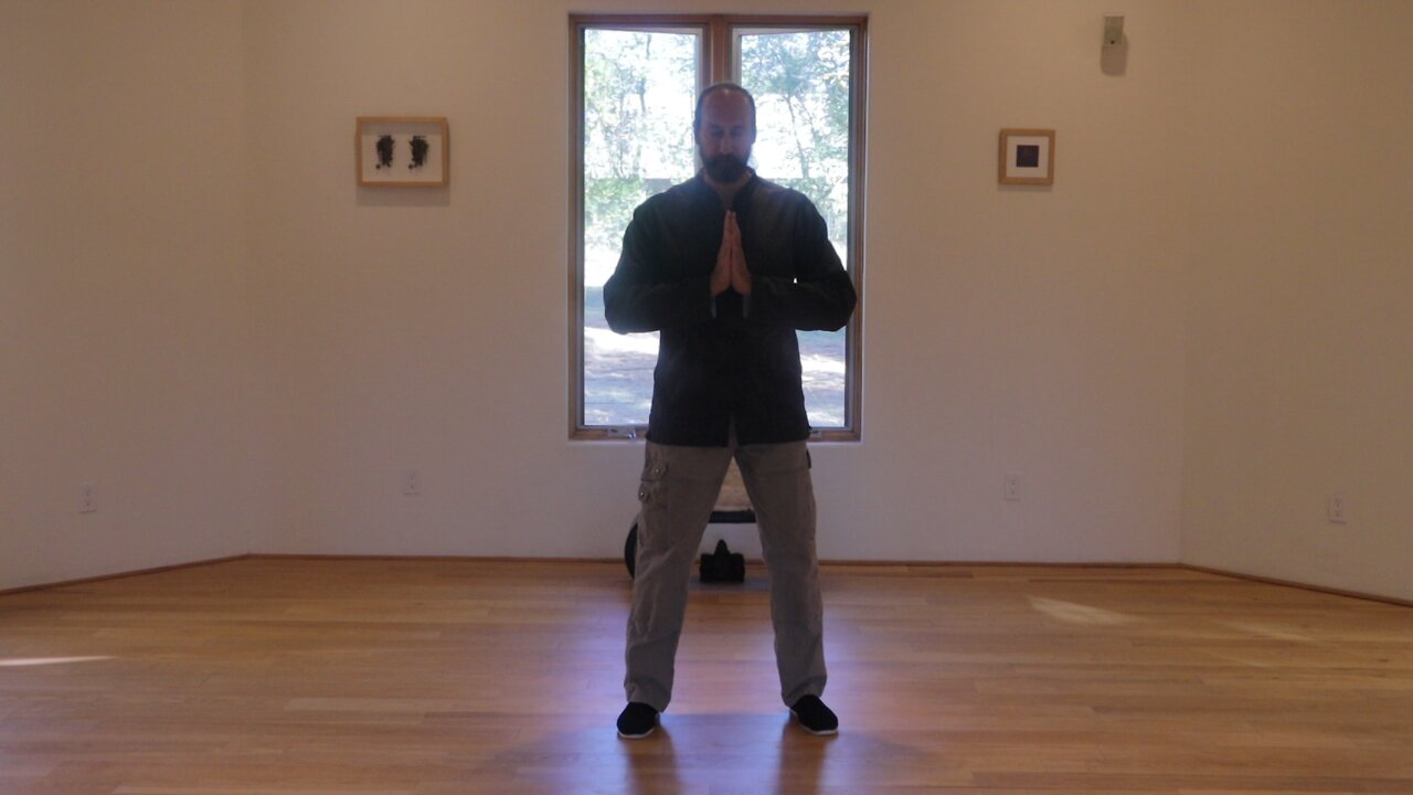 Qigong & Prayer Pose