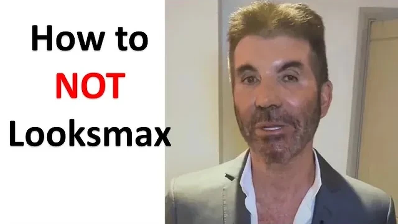 How to NOT looksmax #blackpill