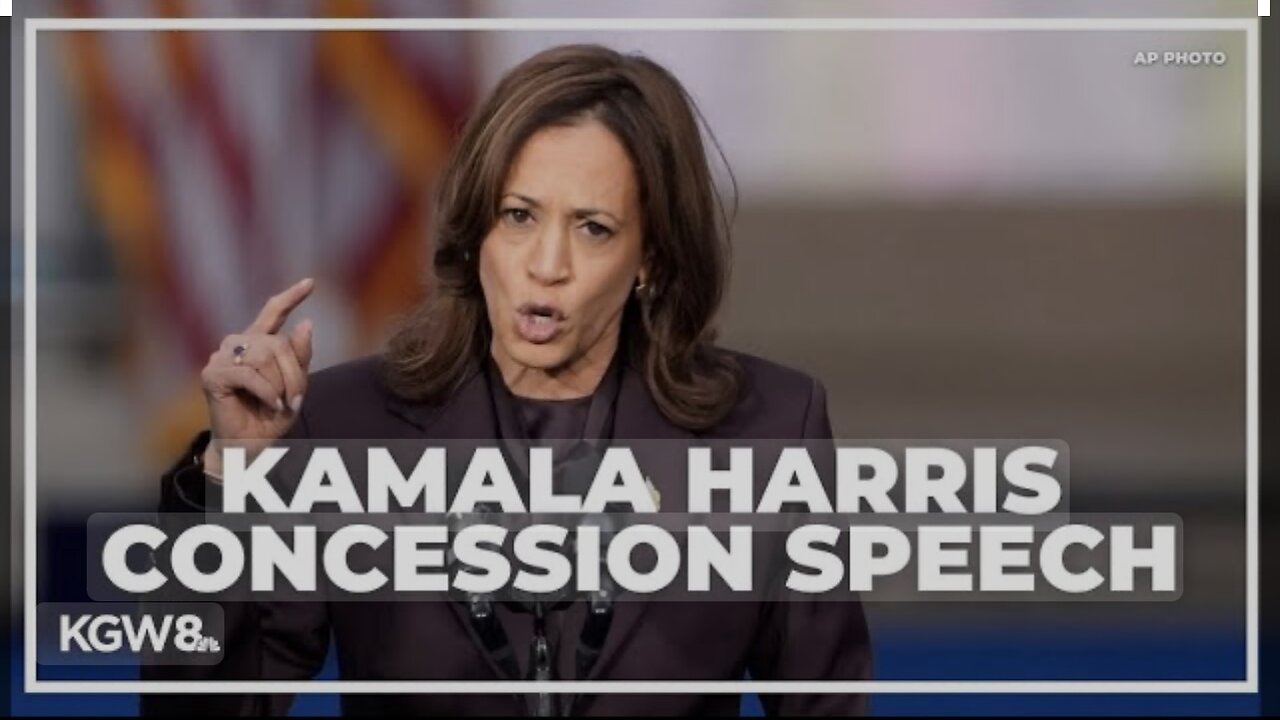 Kamala Harris Concession Speech at Howard University (11/06/24)