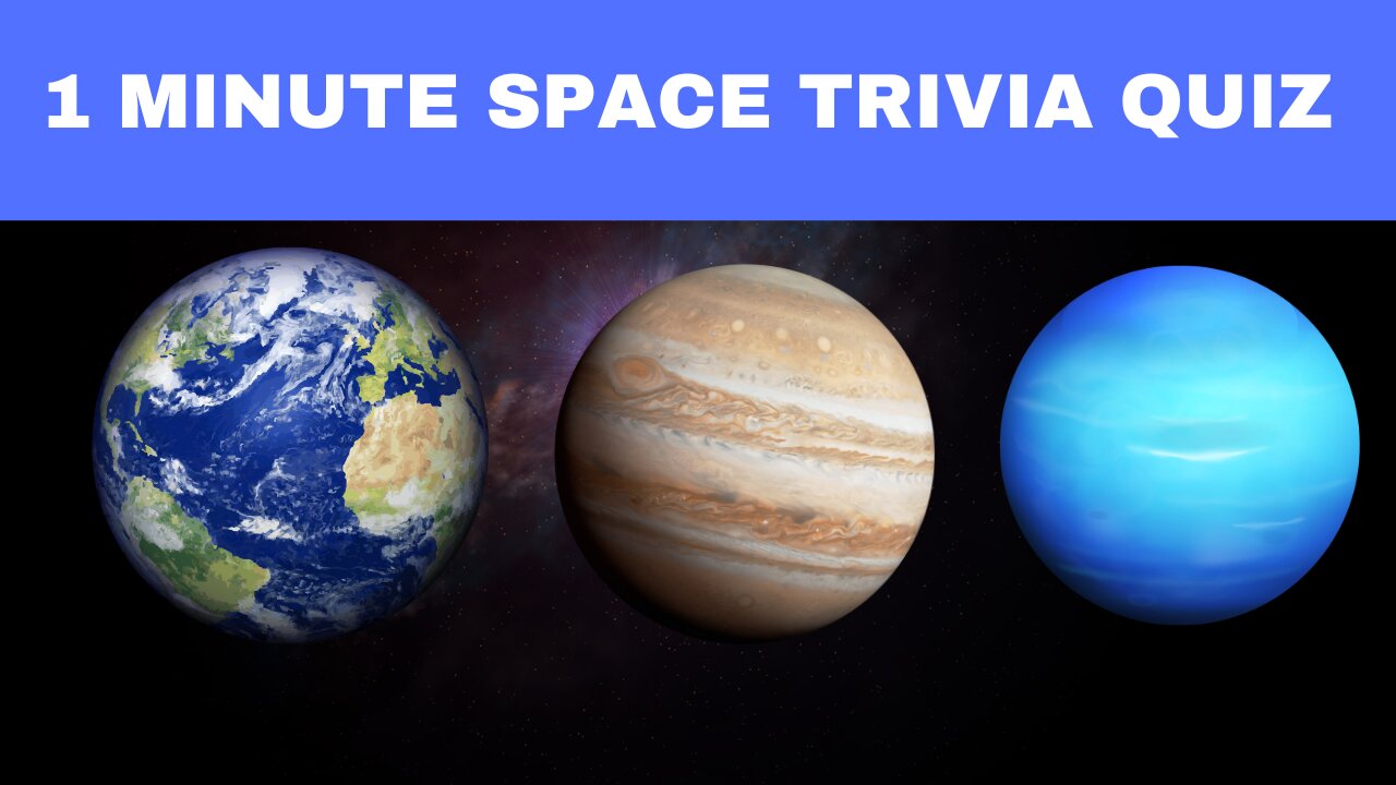 Space Trivia Quiz 1 Minute | How many can you get right?