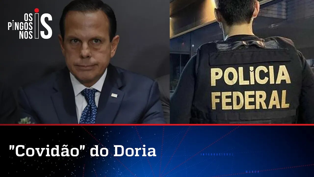 PF apura superfaturamento na compra de respiradores pela gestão Doria