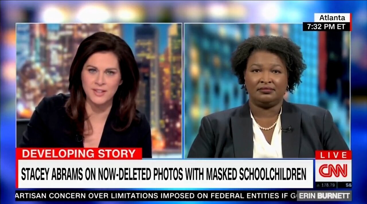 Stacey Abrams: Georgia Is Not A Place Where Kids Can Go Maskless In Schools