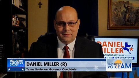 Daniel Miller on Real America's Voice News Talking Texas and TEXIT