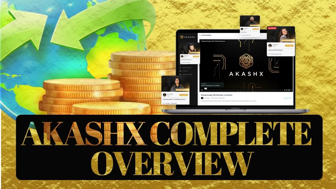 Akashx Overview (Live trading) Live overview of what the Akashx platform offers!