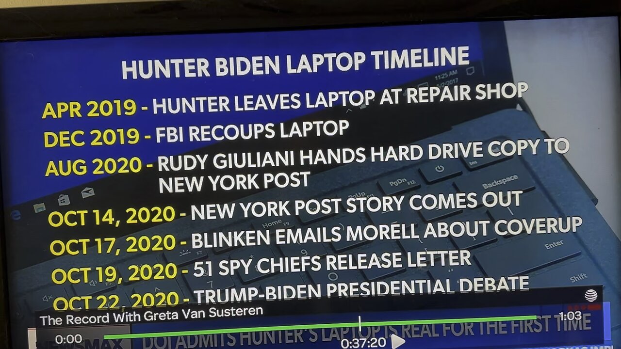 DOJ admits Hunter Biden laptop WAS Russian Disinformation