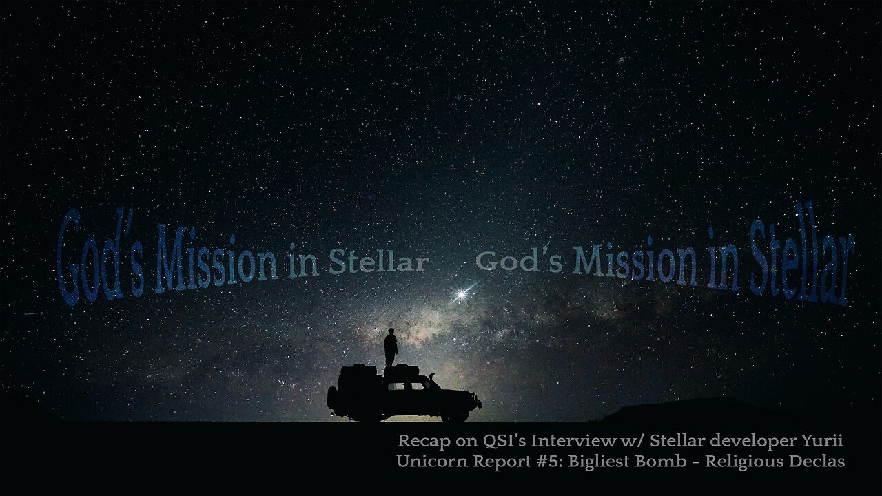 God’s Mission in Stellar - Recap on QSI's Interview developer Yurii