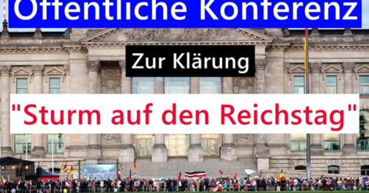 Offene Telegram-Konferenz zum Attila Hildmann-QAnon-Gelbwesten-Sturm auf dem Reichstag