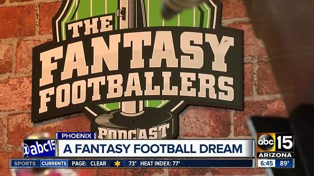 Cool! Full-time job for three Phoenix friends is to talk about fantasy football