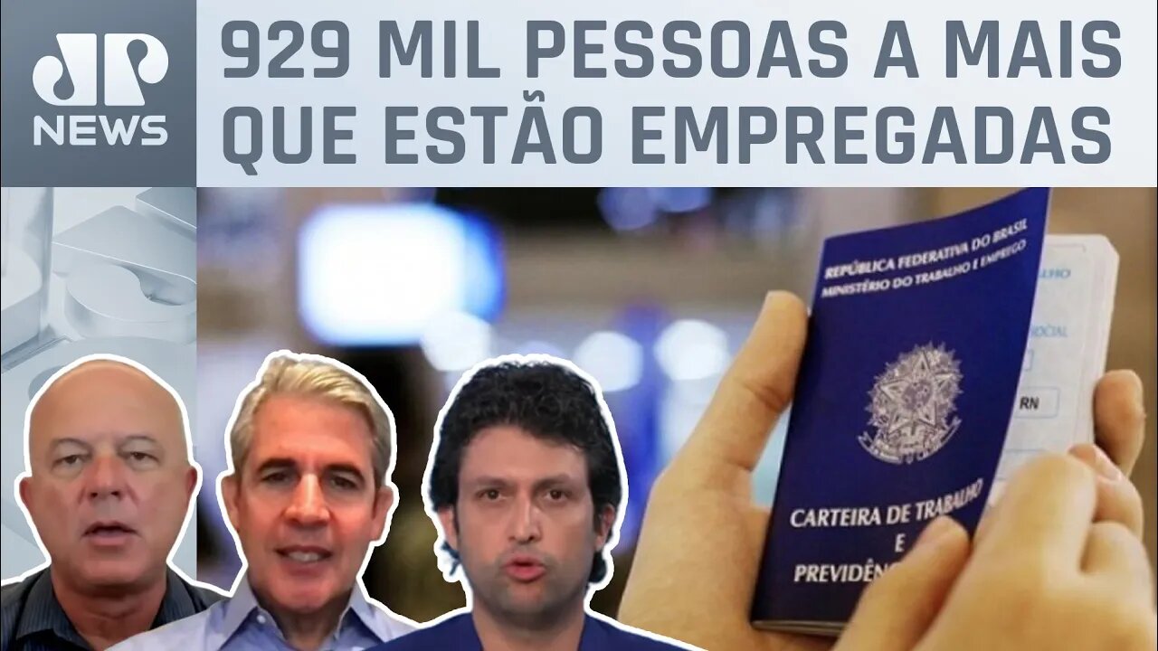 Taxa de desemprego cai para 7,7%, a menor da nova série histórica; Ghani, Motta e D’Avila repercutem
