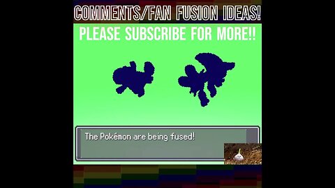 A New take on mega!! Muddy twins Infinite Fusions #fans #pokemon #shorts