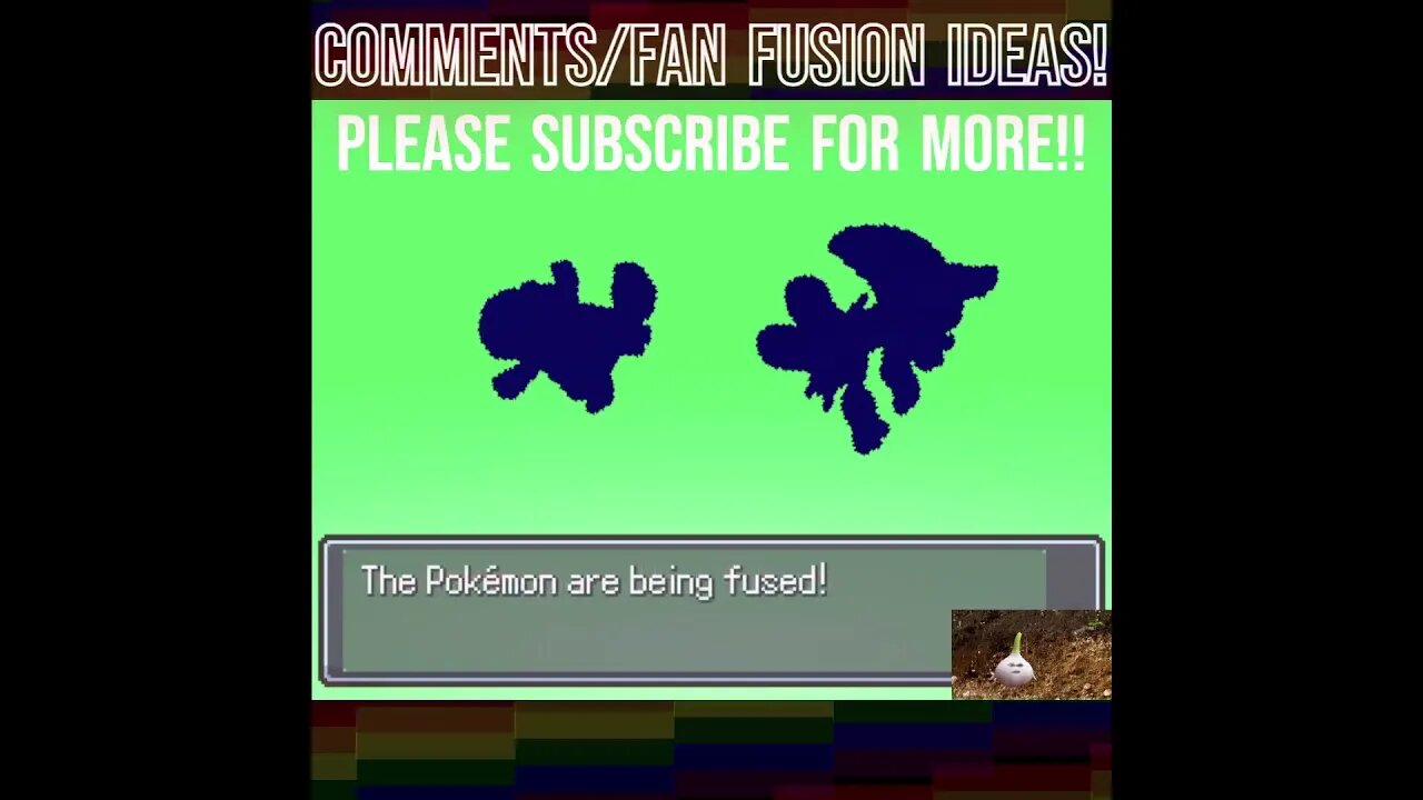 A New take on mega!! Muddy twins Infinite Fusions #fans #pokemon #shorts