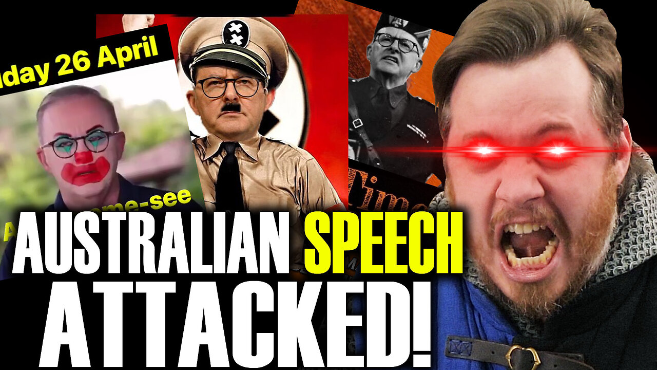 Australian Free Speech is under attack, pray for us!