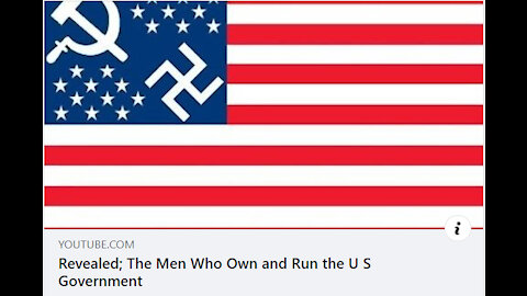 Revealed; The Men Who Own and Run the U S Government