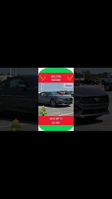 Today, we have the 2024 Ford Mustang!