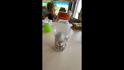Insane Ollie over Gatorade bottle