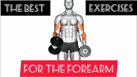 The best exercises for the forearm(6 exercise)