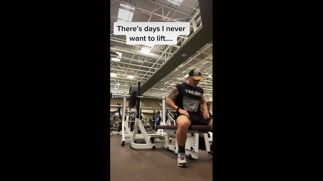 These days I never want to lift