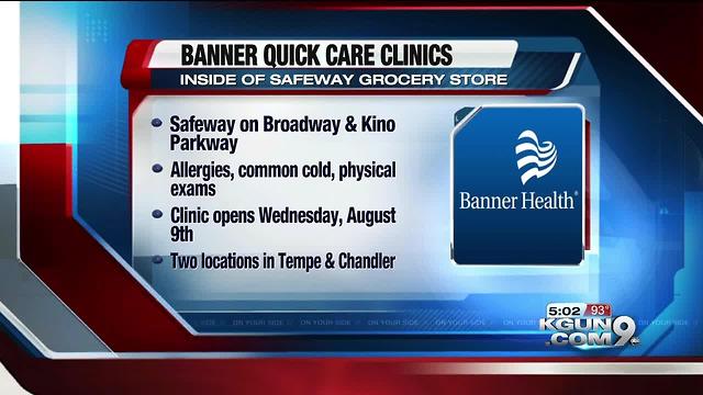 Banner joins with Safeway to open clinics