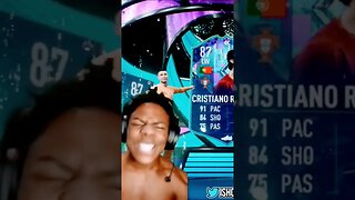 Speed finally pulls CR7!!! #speed #cr7 #christianoronaldo #fifa #shorts