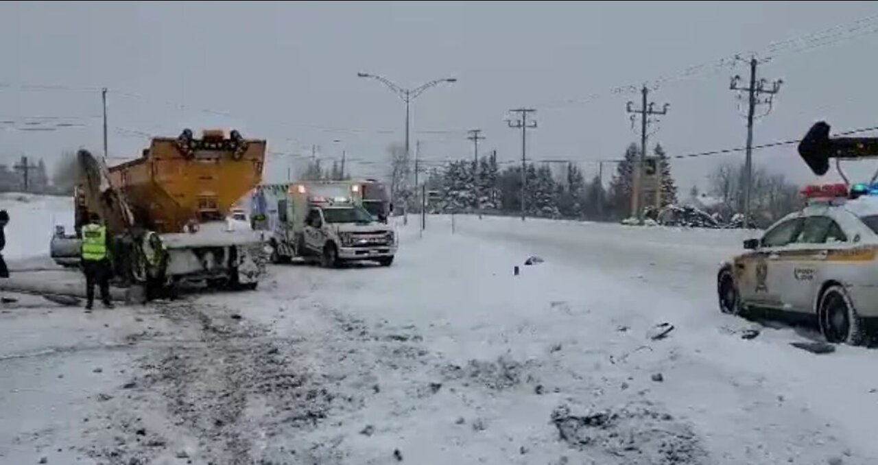 Accident coin de la 127e Rue