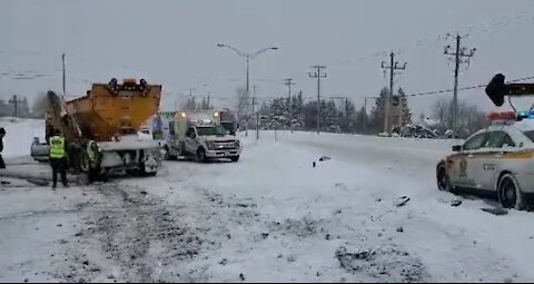 Accident coin de la 127e Rue