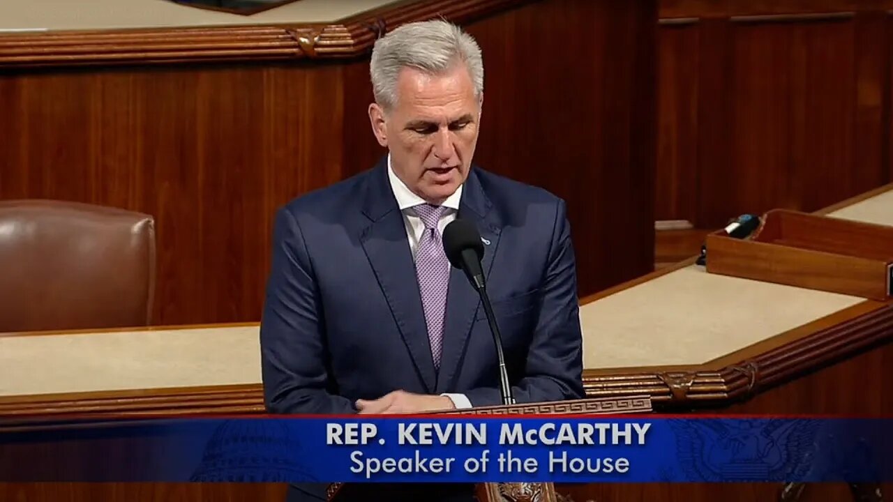 McCarthy's Plan for Responsible Debt Ceiling Increase