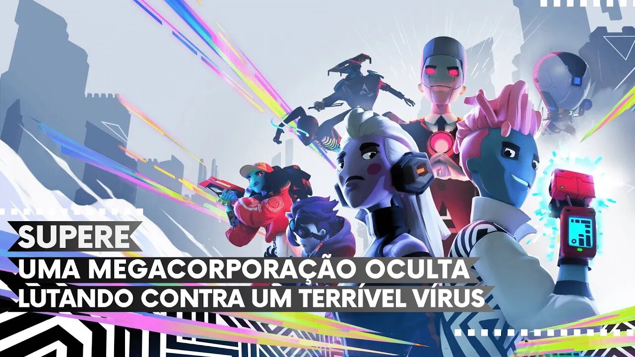 Arcadegeddon - Supere uma Megacorporação Oculta Lutando contra um Terrível Vírus Cibernético